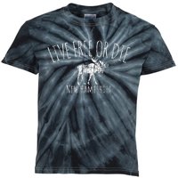 Live Free Or Die New Hampshire Kids Tie-Dye T-Shirt