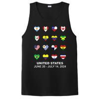 List Flag Of Countries In Copa United States Of America 2024 PosiCharge Competitor Tank