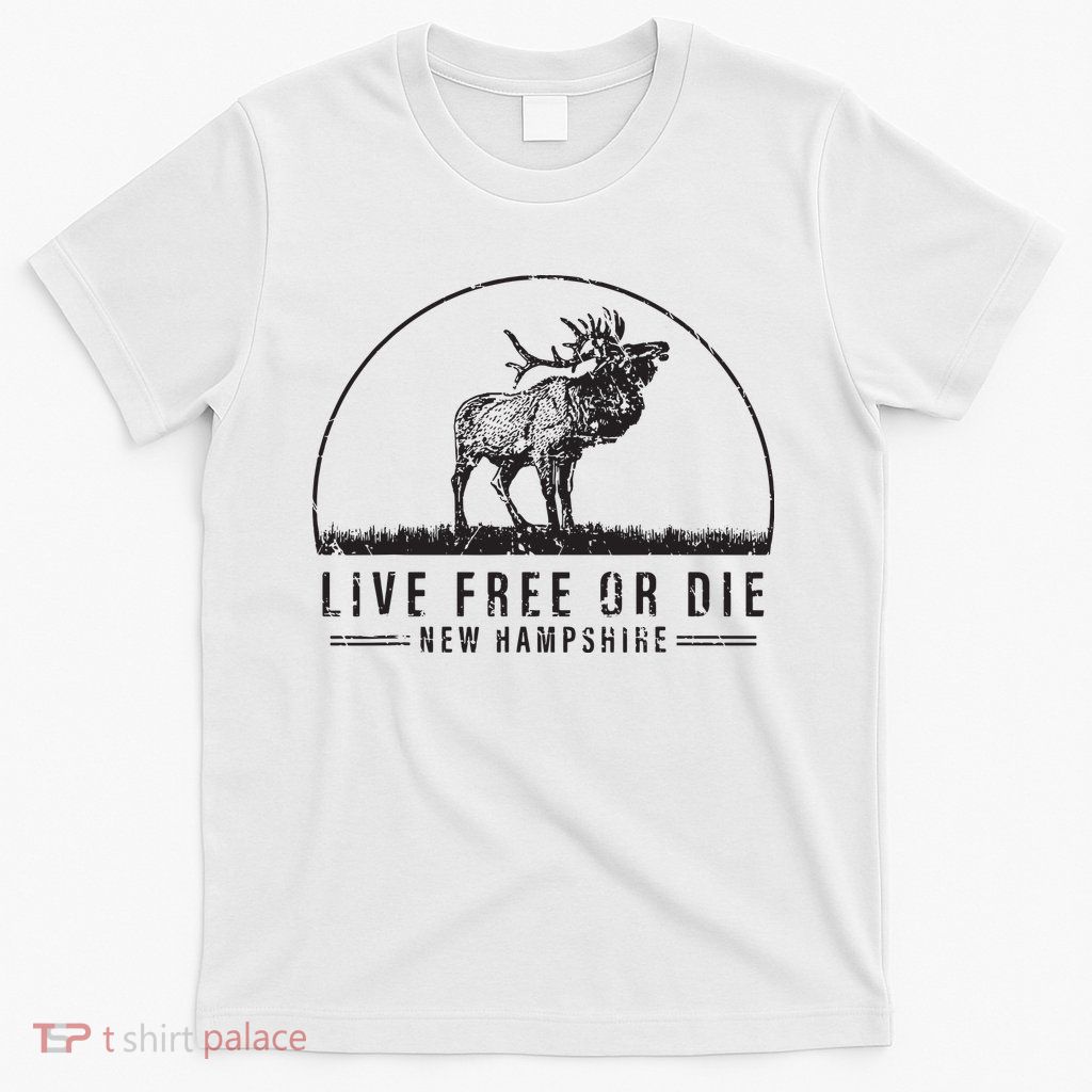 Live Free Or Die New Hampshire Nature Vintage T-Shirt
