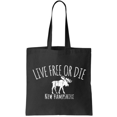 Live Free Or Die New Hampshire Bag