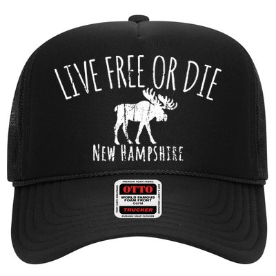 Live Free Or Die New Hampshire Trucker Hat