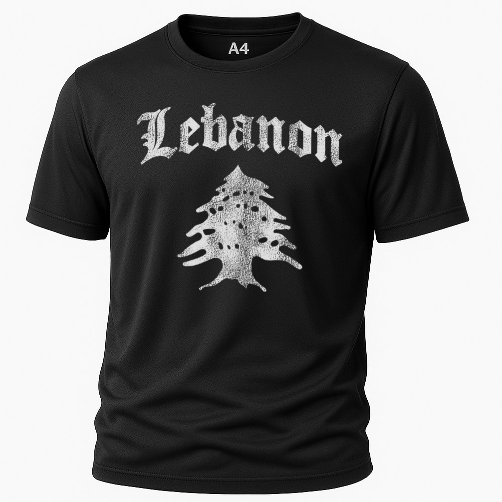 Lebanese Flag Of Lebanon Souvenir Cooling Performance Crew T-Shirt