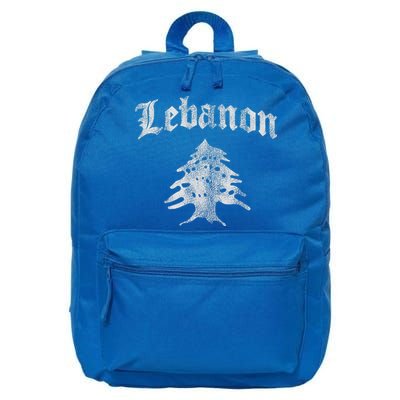 Lebanese Flag Of Lebanon Souvenir 16 in Basic Backpack