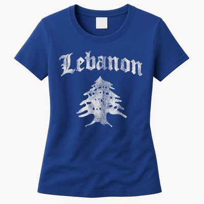 Lebanese Flag Of Lebanon Souvenir Womens T-Shirt