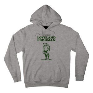 Loveland Frogman Ohio Tourist Visitor Tall Hoodie