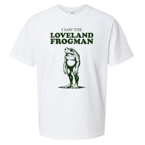 Loveland Frogman Ohio Tourist Visitor Sueded Cloud Jersey T-Shirt