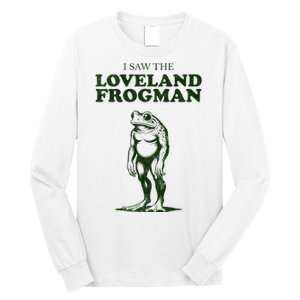 Loveland Frogman Ohio Tourist Visitor Long Sleeve Shirt