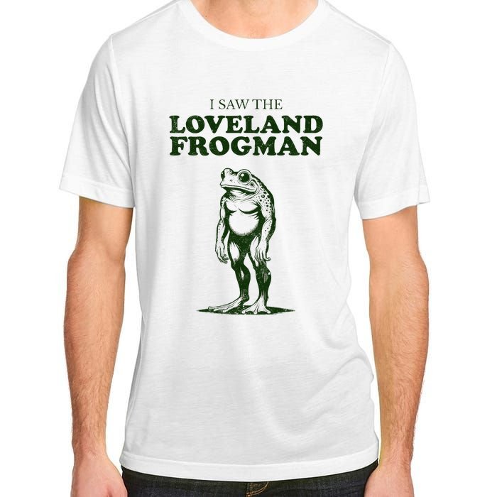 Loveland Frogman Ohio Tourist Visitor Adult ChromaSoft Performance T-Shirt