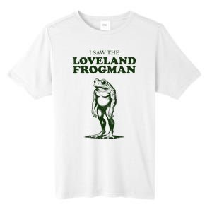 Loveland Frogman Ohio Tourist Visitor Tall Fusion ChromaSoft Performance T-Shirt