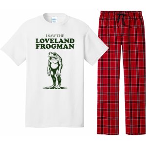 Loveland Frogman Ohio Tourist Visitor Pajama Set