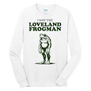 Loveland Frogman Ohio Tourist Visitor Tall Long Sleeve T-Shirt