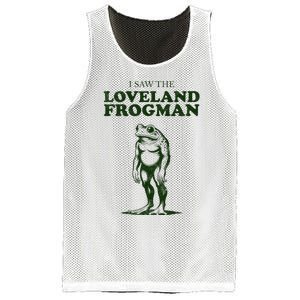 Loveland Frogman Ohio Tourist Visitor Mesh Reversible Basketball Jersey Tank