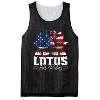 Lotus For Potus Kamala Harris For President Raglan Baseball Mesh Reversible Basketball Jersey Tank