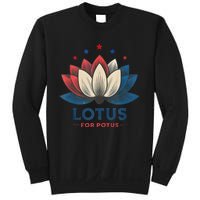 Lotus For Potus Kamala Harris 2024 Trend President Election Sweatshirt