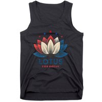 Lotus For Potus Kamala Harris 2024 Trend President Election Tank Top