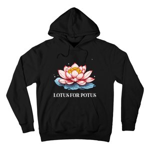 Lotus For Potus Kamala Harris President Campaign 2024 Hoodie