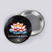 Lotus For Potus Kamala Harris President Campaign 2024 Button