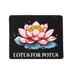 Lotus For Potus Kamala Harris President Campaign 2024 Mousepad