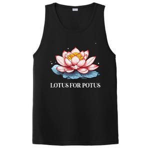 Lotus For Potus Kamala Harris President Campaign 2024 PosiCharge Competitor Tank