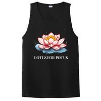 Lotus For Potus Kamala Harris President Campaign 2024 PosiCharge Competitor Tank