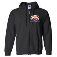 Lotus For Potus Kamala Harris President Campaign 2024 Full Zip Hoodie