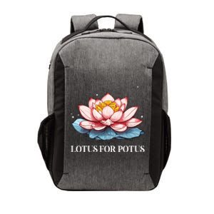 Lotus For Potus Kamala Harris President Campaign 2024 Vector Backpack