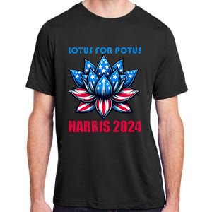 Lotus For Potus Harris 2024 Adult ChromaSoft Performance T-Shirt