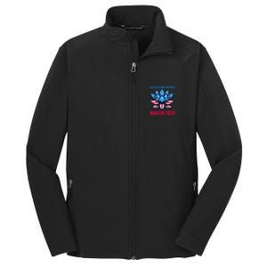 Lotus For Potus Harris 2024 Core Soft Shell Jacket