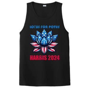 Lotus For Potus Harris 2024 PosiCharge Competitor Tank