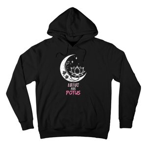 Lotus For Potus Kamala Harris 2024 President Trend Election Hoodie