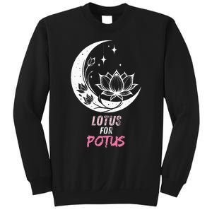 Lotus For Potus Kamala Harris 2024 President Trend Election Sweatshirt