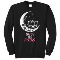 Lotus For Potus Kamala Harris 2024 President Trend Election Sweatshirt