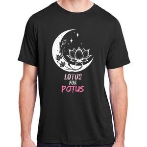 Lotus For Potus Kamala Harris 2024 President Trend Election Adult ChromaSoft Performance T-Shirt