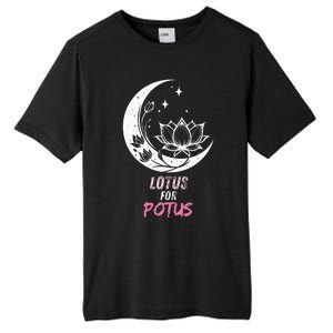 Lotus For Potus Kamala Harris 2024 President Trend Election Tall Fusion ChromaSoft Performance T-Shirt