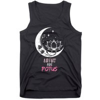 Lotus For Potus Kamala Harris 2024 President Trend Election Tank Top