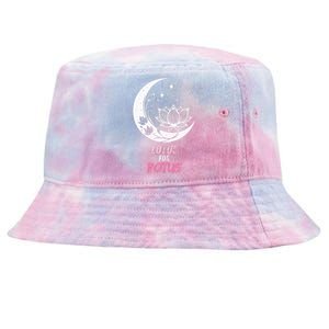 Lotus For Potus Kamala Harris 2024 President Trend Election Tie-Dyed Bucket Hat