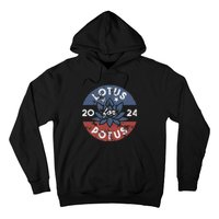 Lotus For Potus Kamala Harris 2024 Presidential Campaign Hoodie