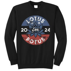 Lotus For Potus Kamala Harris 2024 Presidential Campaign Sweatshirt