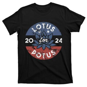 Lotus For Potus Kamala Harris 2024 Presidential Campaign T-Shirt