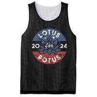 Lotus For Potus Kamala Harris 2024 Presidential Campaign Mesh Reversible Basketball Jersey Tank