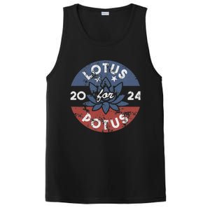 Lotus For Potus Kamala Harris 2024 Presidential Campaign PosiCharge Competitor Tank