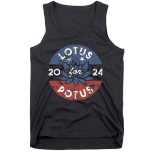 Lotus For Potus Kamala Harris 2024 Presidential Campaign Tank Top