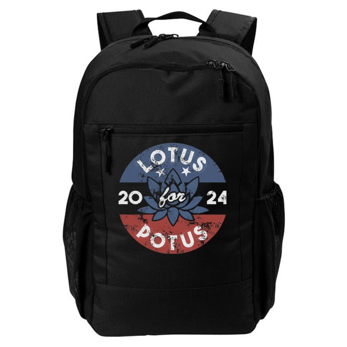 Lotus For Potus Kamala Harris 2024 Presidential Campaign Daily Commute Backpack