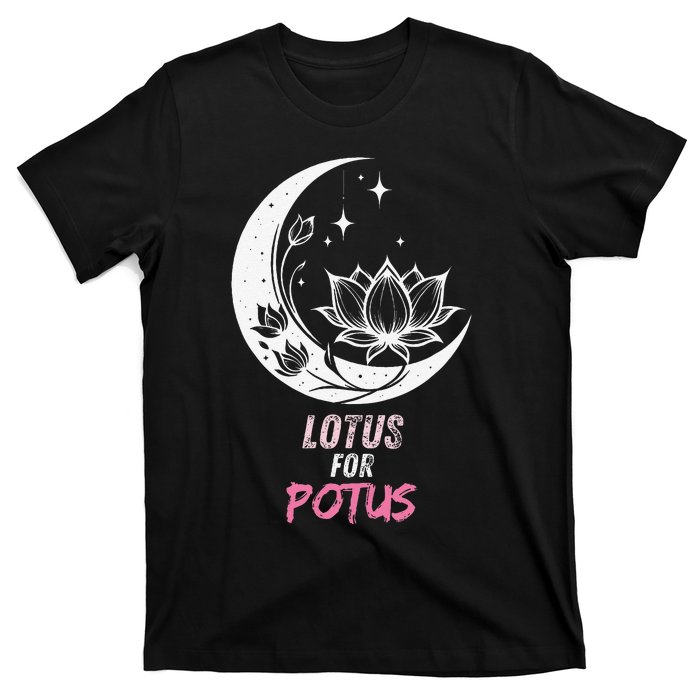 Lotus For Potus Kamala Harris 2024 President Trend Election T-Shirt