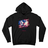 Lotus For Potus Kamala Harris President 2024 Democrats Gift Hoodie