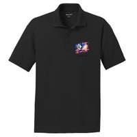 Lotus For Potus Kamala Harris President 2024 Democrats Gift PosiCharge RacerMesh Polo