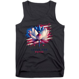 Lotus For Potus Kamala Harris President 2024 Democrats Gift Tank Top