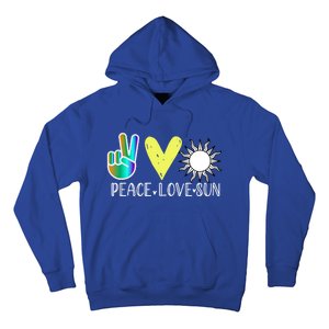 Love Flower Peace Sunshine Love Water Sun Meaningful Gift Hoodie