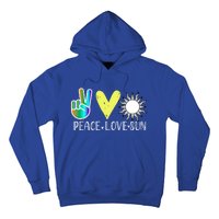 Love Flower Peace Sunshine Love Water Sun Meaningful Gift Hoodie