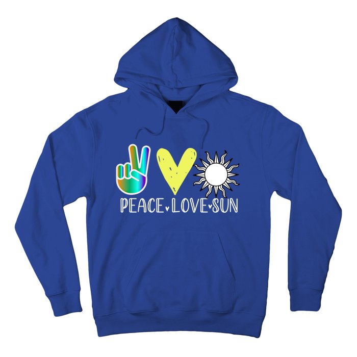 Love Flower Peace Sunshine Love Water Sun Meaningful Gift Hoodie